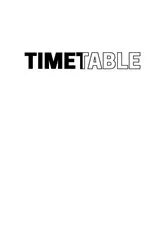 Book cover of Timetable by John Most