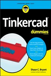 Book cover of Tinkercad For Dummies by Shaun C. Bryant