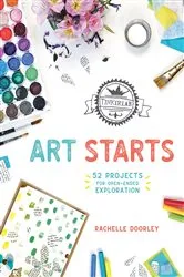 Book cover of TinkerLab Art Starts by Rachelle Doorley