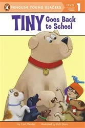 Book cover of Tiny Goes Back to School by Cari Meister