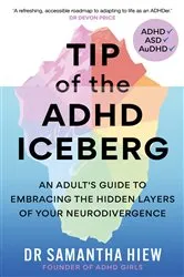 Book cover of Tip of the ADHD Iceberg by Dr Samantha Hiew