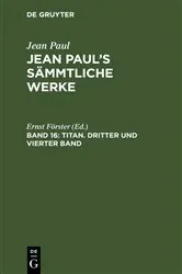 Book cover of Titan. Dritter und vierter Band (3rd ed.) by Ernst Förster
