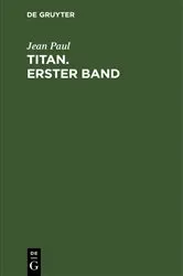 Book cover of Titan. Erster Band by Jean Paul