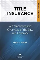 Book cover of Title Insurance, Fifth Edition by Unknown