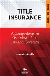 Book cover of Title Insurance by Unknown