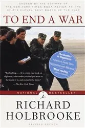 Book cover of To End a War by Richard Holbrooke