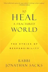 Book cover of To Heal a Fractured World by Jonathan Sacks