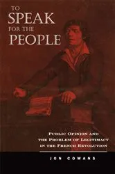 Book cover of To Speak for the People by Jon Cowans