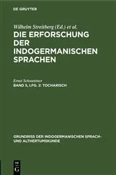 Book cover of Tocharisch by Ernst Schwentner