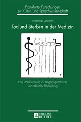 Book cover of Tod und Sterben in der Medizin by Horst Dieter Schlosser