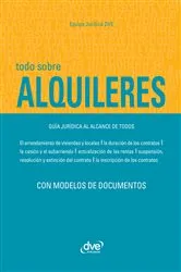 Book cover of Todo sobre alquileres. Guía jurídica al alcance de todos by Varios Autores