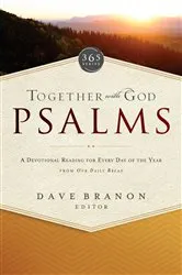 Book cover of Together with God: Psalms by Our Daily Bread