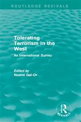 Book cover of Tolerating Terrorism in the West by Noemi Gal-Or