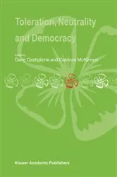 Book cover of Toleration, Neutrality and Democracy by Dario Castiglione