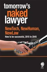 Book cover of Tomorrow's Naked Lawyer by Chrissie Lightfoot