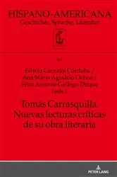 Book cover of Tomás Carrasquilla. Nuevas lecturas críticas de su obra literaria by Jan-Henrik Witthaus
