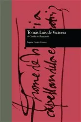 Book cover of Toms Luis de Victoria by Eugene Casjen Cramer