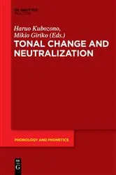 Book cover of Tonal Change and Neutralization by Haruo Kubozono