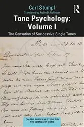 Book cover of Tone Psychology: Volume I by Carl Stumpf
