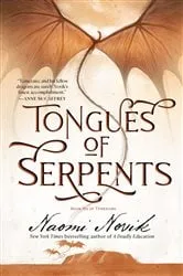 Book cover of Tongues of Serpents by Naomi Novik