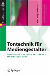 Book cover of Tontechnik für Mediengestalter by Hans Jörg Friedrich