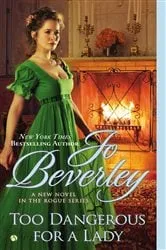 Book cover of Too Dangerous For a Lady by Jo Beverley