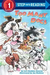Book cover of Too Many Dogs by Lori Haskins Houran