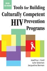 Book cover of Tools for Building Culturally Competent HIV Prevention Programs by Julie Solomon