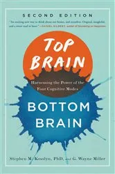 Book cover of Top Brain, Bottom Brain by Stephen Kosslyn