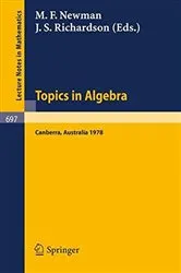 Book cover of Topics in Algebra by Unknown