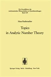 Book cover of Topics in Analytic Number Theory by Hans Rademacher