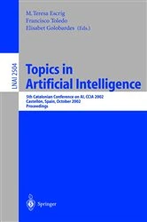 Book cover of Topics in Artificial Intelligence by Maria Teresa Escrig Monferrer