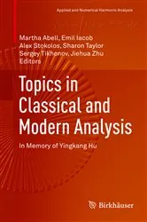 Book cover of Topics in Classical and Modern Analysis by Unknown