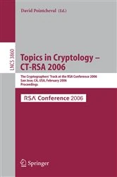 Book cover of Topics in Cryptology -- CT-RSA 2006 by David Pointcheval