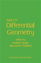 Book cover of Topics in Differential Geometry by Hanno Rund