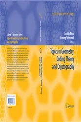 Book cover of Topics in Geometry, Coding Theory and Cryptography by Unknown