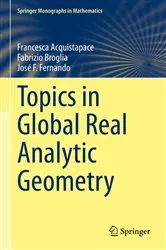 Book cover of Topics in Global Real Analytic Geometry by Francesca Acquistapace