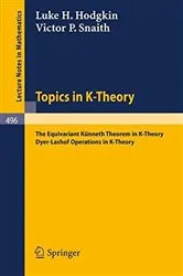 Book cover of Topics in K-Theory by L.H. Hodgkin