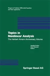 Book cover of Topics in Nonlinear Analysis by Joachim Escher