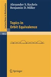 Book cover of Topics in Orbit Equivalence by Alexander Kechris