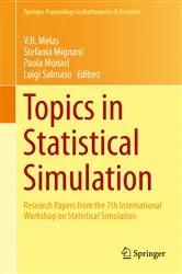 Book cover of Topics in Statistical Simulation by V.B. Melas