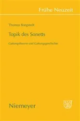 Book cover of Topik des Sonetts by Thomas Borgstedt
