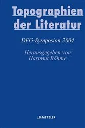 Book cover of Topographien der Literatur by Hartmut Böhme