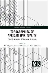 Book cover of Topographies of African Spirituality by Afe Adogame