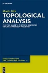 Book cover of Topological Analysis by Martin Väth