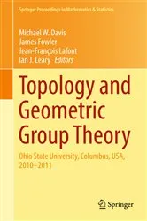 Book cover of Topology and Geometric Group Theory by Michael W. Davis
