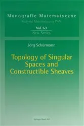 Book cover of Topology of Singular Spaces and Constructible Sheaves by Jörg Schürmann