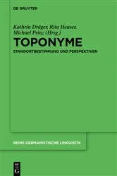 Book cover of Toponyme by Kathrin Dräger