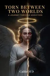 Book cover of Torn Between Two Worlds by Caitie M D