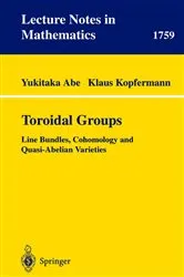 Book cover of Toroidal Groups by Yukitaka Abe